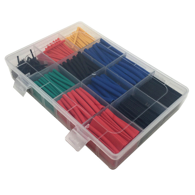 530 PCS Schrumpf Schläuche Heatshrink Rohr Sleeving Wrap Draht Verkaufen Connector Reparatur Durchmesser 2-13mm