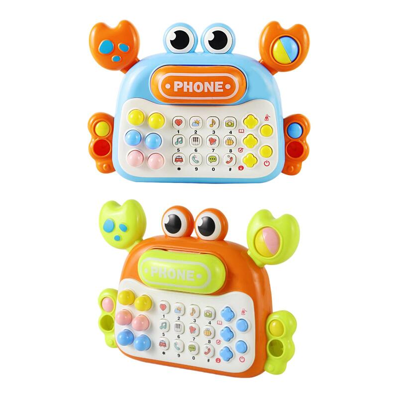 Lampki na telefon zabawka historia zabawka telefon komórkowy dla chłopca wczesna edukacja prezent maluchy