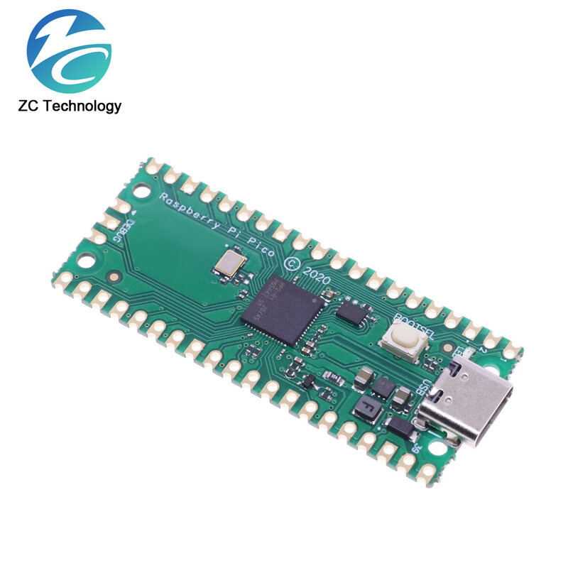 Raspberry Pi Pico Board RP2040 TYPE-C / MICRO Dual-Core КБ ARM, низкая мощность, высокая производительность
