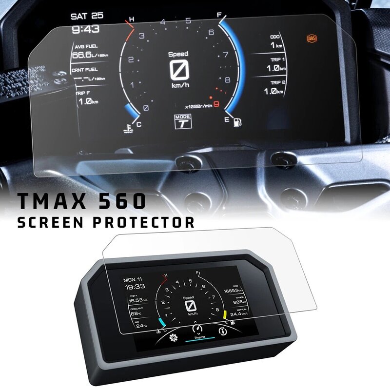 二輪車用保護器具,ヤマハTmax 560 tech max 2022,スクラッチキス,フィルムアクセサリー,ダッシュボード