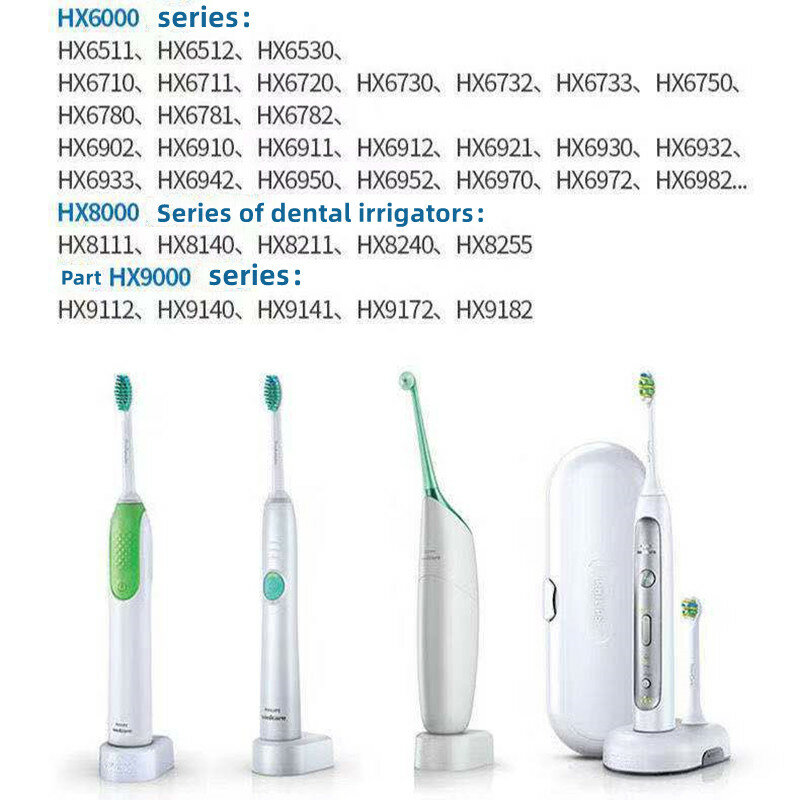 Base para cargador de cepillo de dientes eléctrico Philips Sonicare HX6100, enchufe europeo, adaptador inductivo