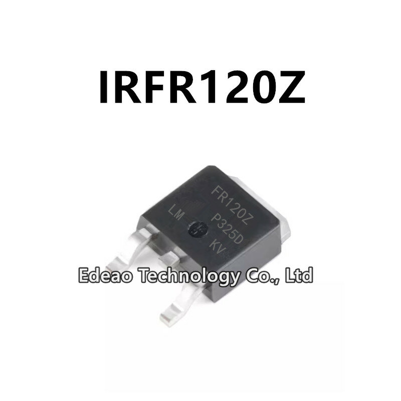 ทรานซิสเตอร์ภาคสนามแบบ IRFR120ZTRPBF ถึง-252 100V 8.7A IRFR120Z ใหม่10 ~ 50ชิ้น/ล็อต