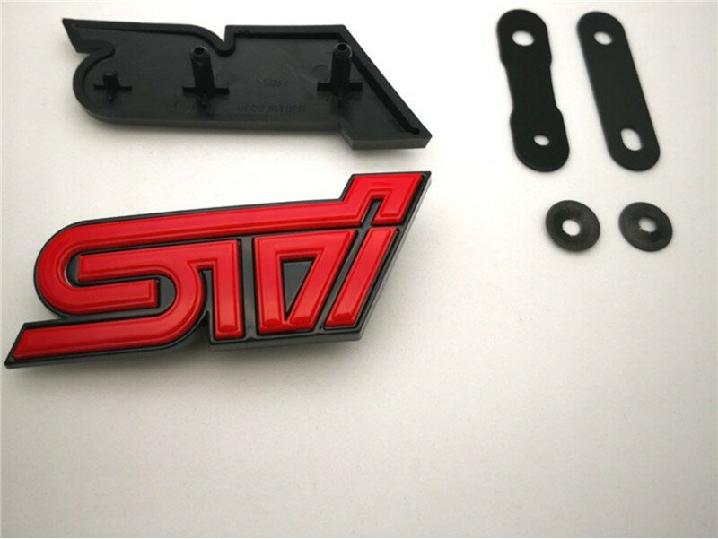 ABS Front Hood Grille Emblem Car Sticker For SUBARU XV Legacy Forester Impreza STI WRX