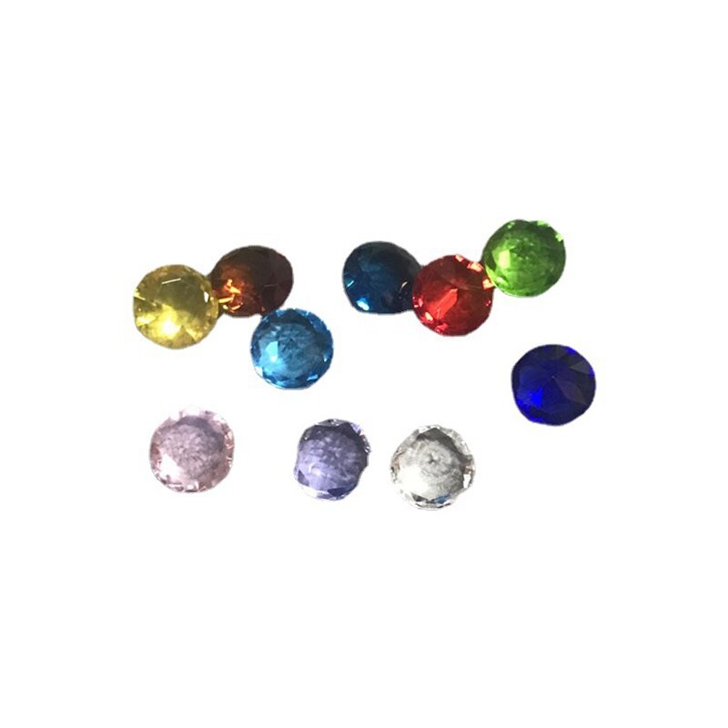 10 Stuks Handgemaakte Diy Kristal Diamant Kraal Decoratie Opknoping Decoratie Multicolor