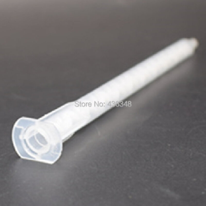 300pcs 1:1 2:1 Static Mixer 151.5mm Length Epoxy Resin Glue Adhesive Two Part Cartridges Syringe Mixing Nozzle Stepped Tip