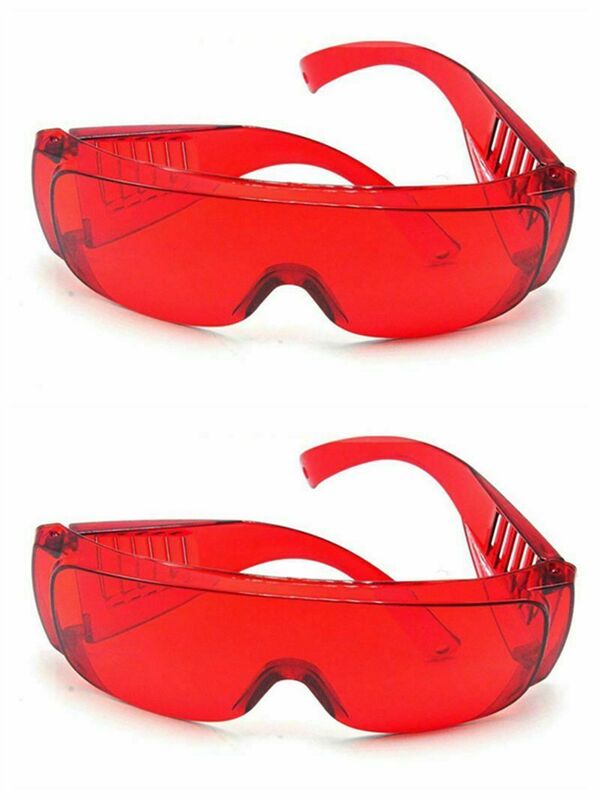 2 pces verde laser óculos de segurança & óculos de proteção para 532nm laser diodo