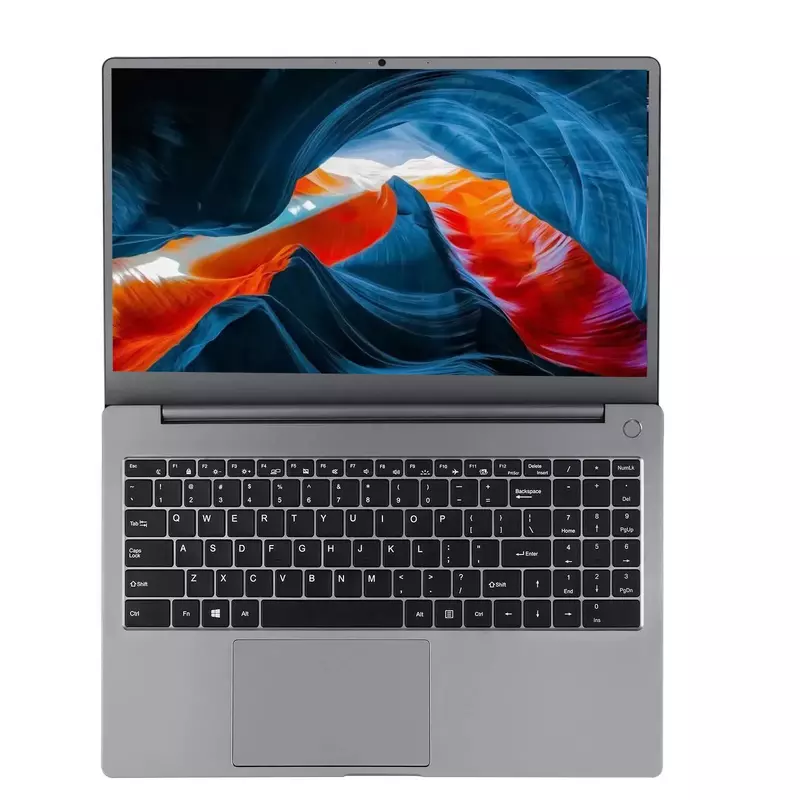 Металлический ноутбук с максимальной оперативной памятью 64 ГБ 3 ТБ SSD ультрабук 15,6 дюймов компьютер 2,4G/5,0 Wifi Bluetooth Ryzen 5 4500U Windows 10 11 Pro
