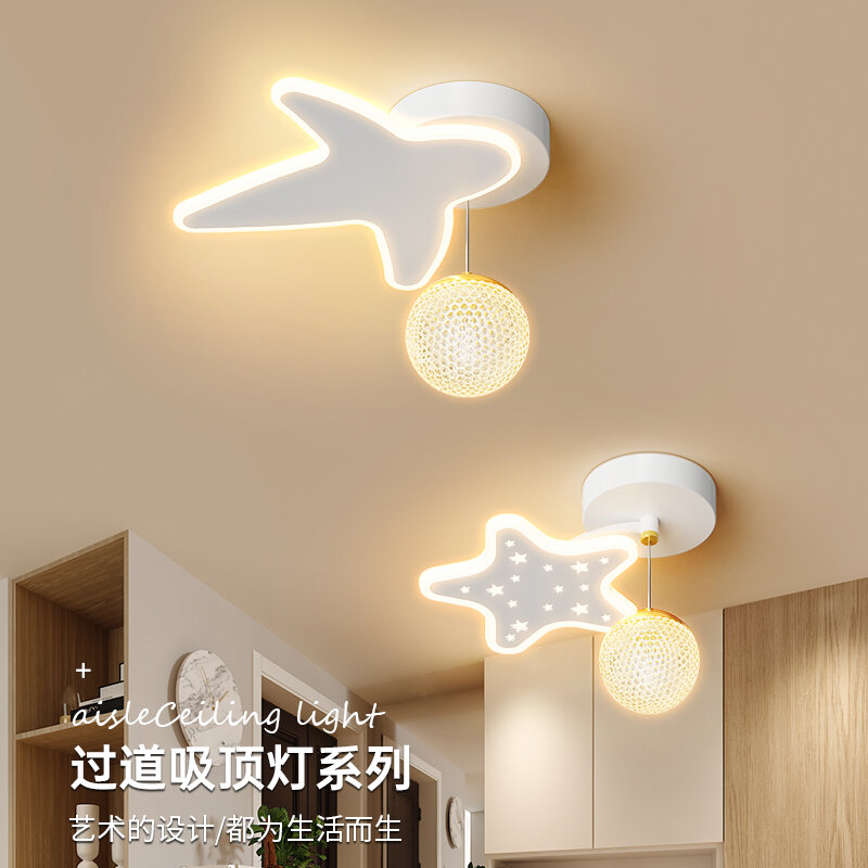 Креативная подвесная люстра, светодиодный светильник для коридора, коридора, гостиной, столовой, спальни