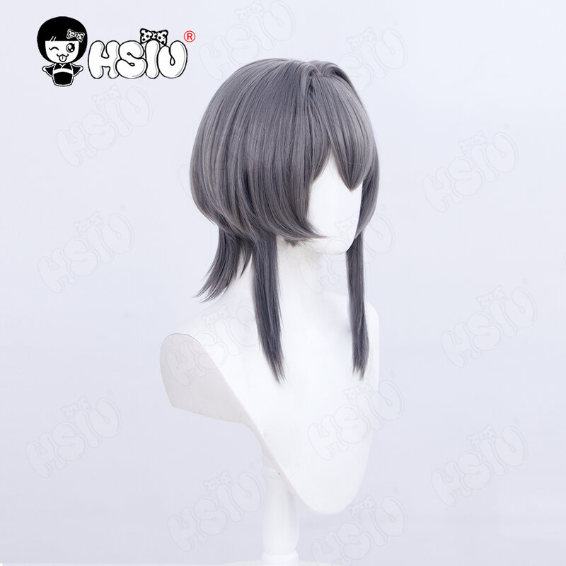 Asanagi Yori parrucca Cosplay parrucca sintetica in fibra Anime Whispering You a Love Song Cosplay milwauhsiu h55smoke grey capelli lunghi + parrucca cap