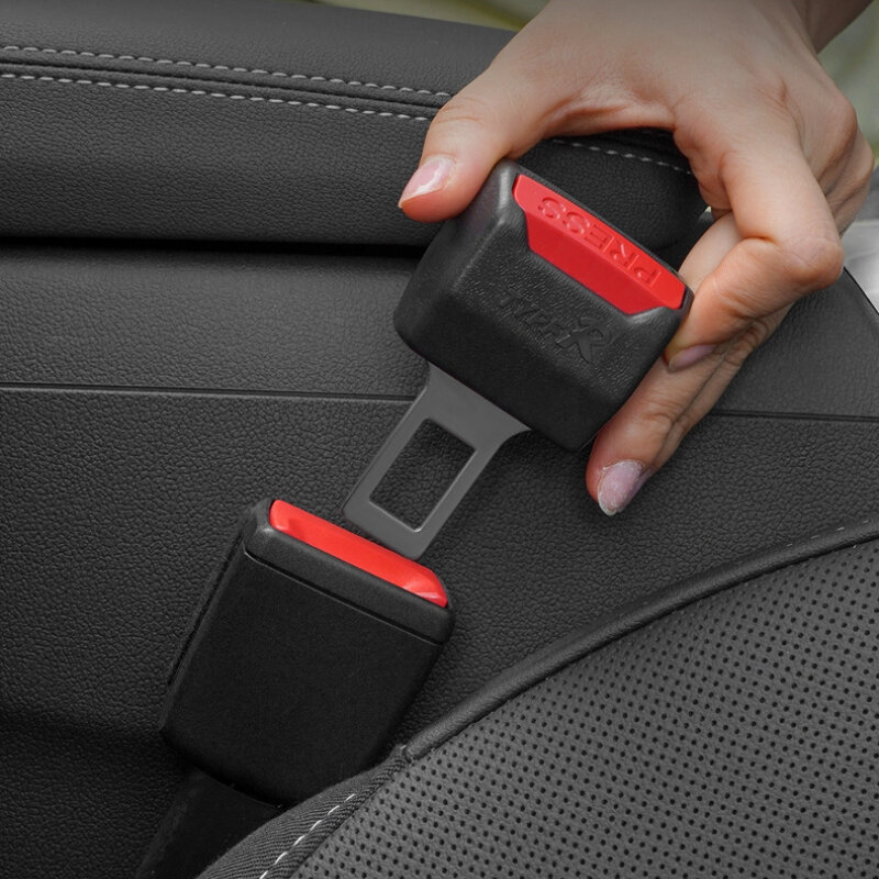 Car Seat Belt Clip Extender Safety Seatbelt Lock Buckle Plug Thick Insert Socket Extender Safety Buckle Car Accessories