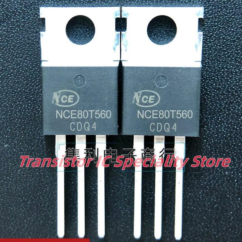 5PCS-10PCS  NCE80T560  TO-220 800V 9A MOSN  Imported  Original  Best Quality
