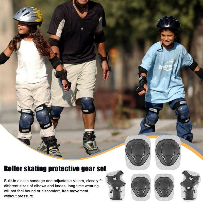 Gomitiere per pattinaggio a rotelle cuscinetti protettivi per gomiti regolabili per adulti per pattinaggio attrezzatura per Sport estremi ad assorbimento rapido per adolescenti per