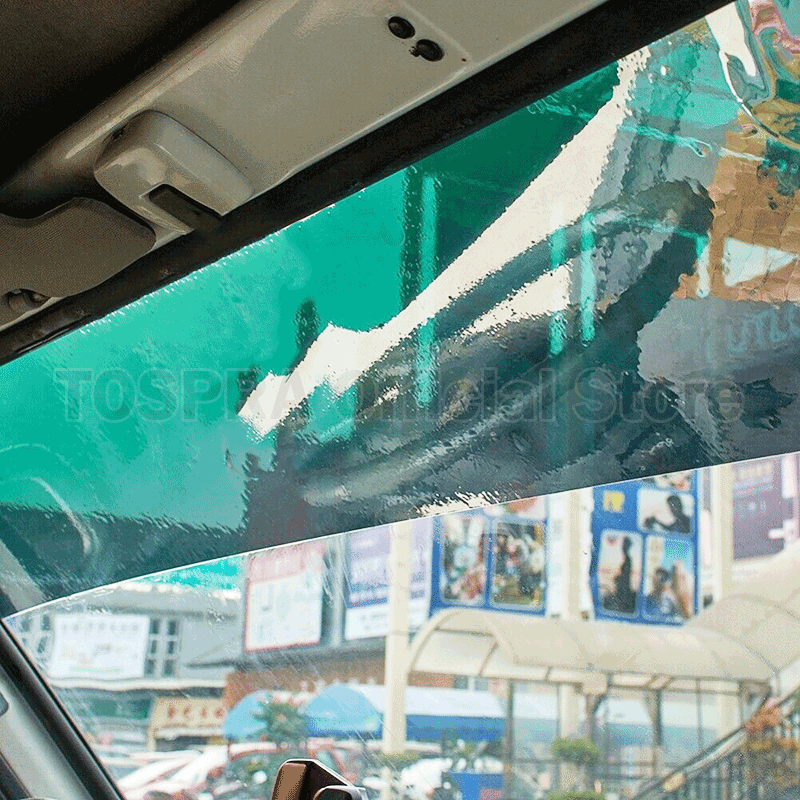 20x15 0cm osłona przeciwsłoneczna na okna samochodu Auto barwiona folia na okno przednia szyba osłona przeciwsłoneczna profesjonalna ochrona UV izolacja cieplna naklejki