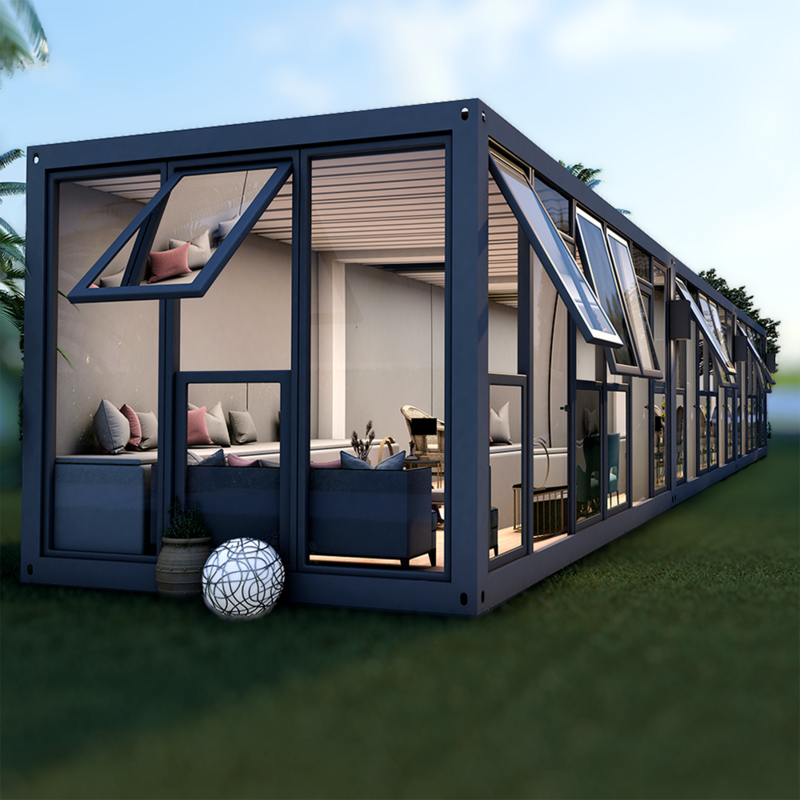 Casa prefabbricata 20ft spedizione prefabbricata case minuscole casa Container casa prefabbricata mobile