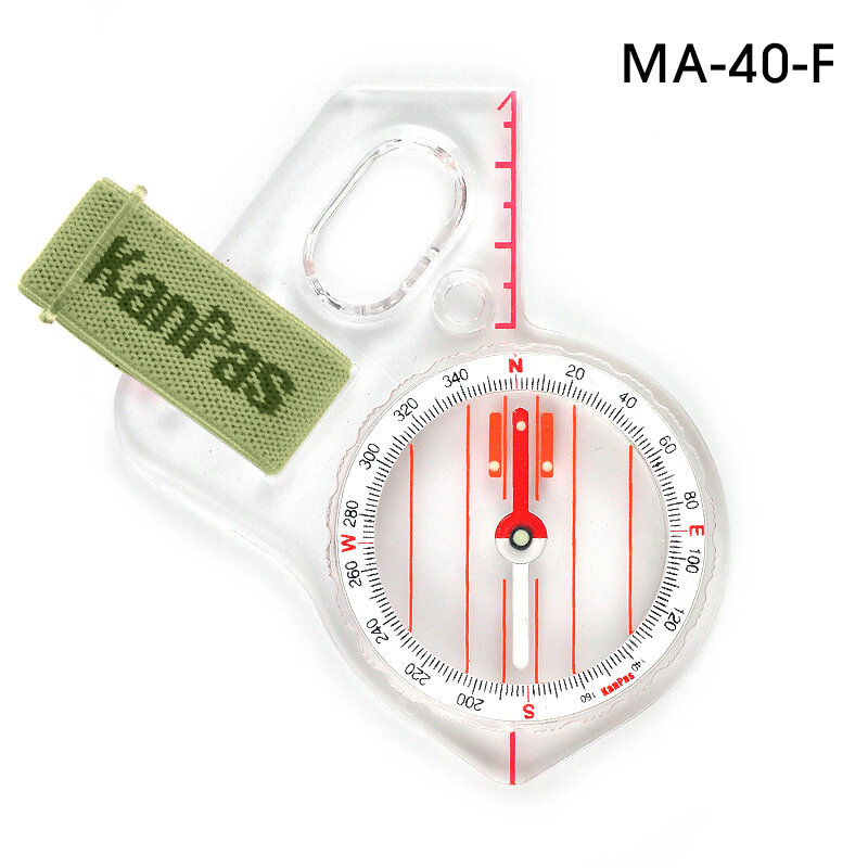 Stockowa cena sprzedaży/kompas treningowy do orientacji na orientację, podstawowy kompas na kciuk, MA-40-F