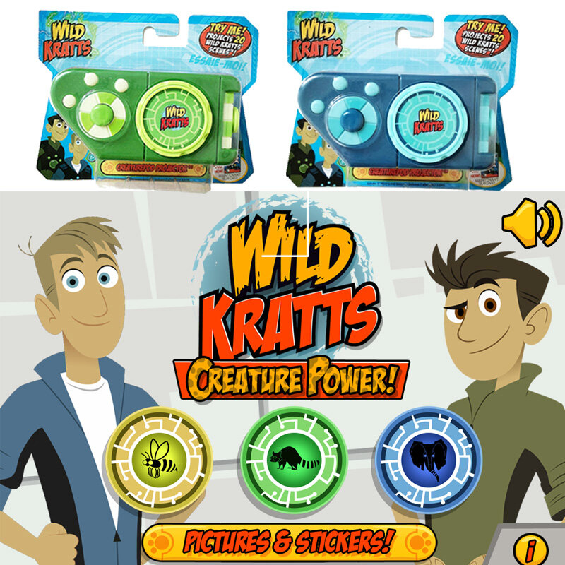 البرية Kratts مخلوق الطاقة اللعب بطاقة الطاقة الفائقة لعبة