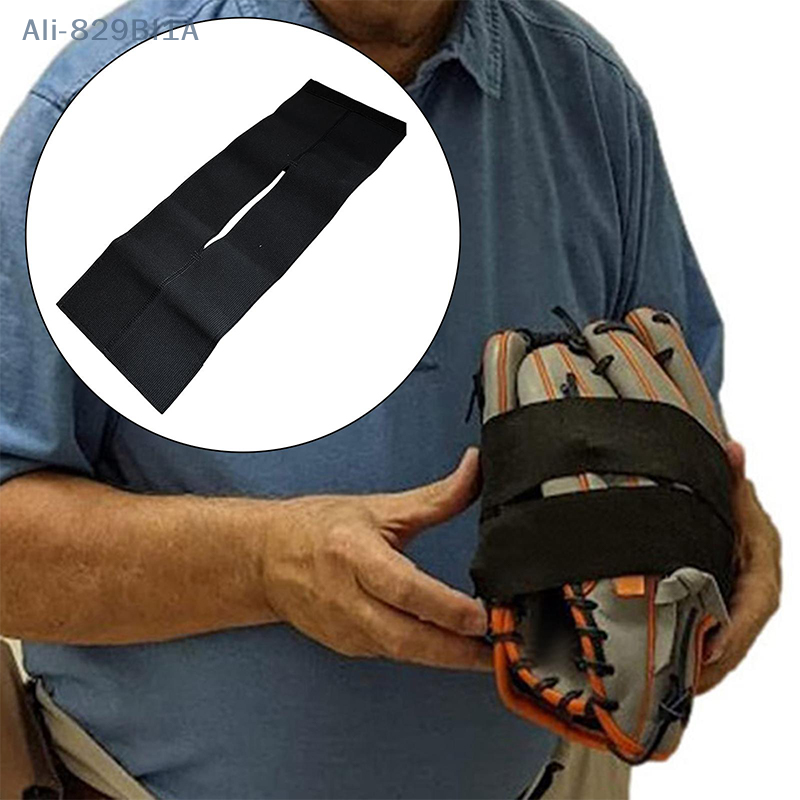 Envoltura de guantes de béisbol, perfilador de almacenamiento para bolsa, correa de guante de béisbol, casillero, accesorios de guante de béisbol