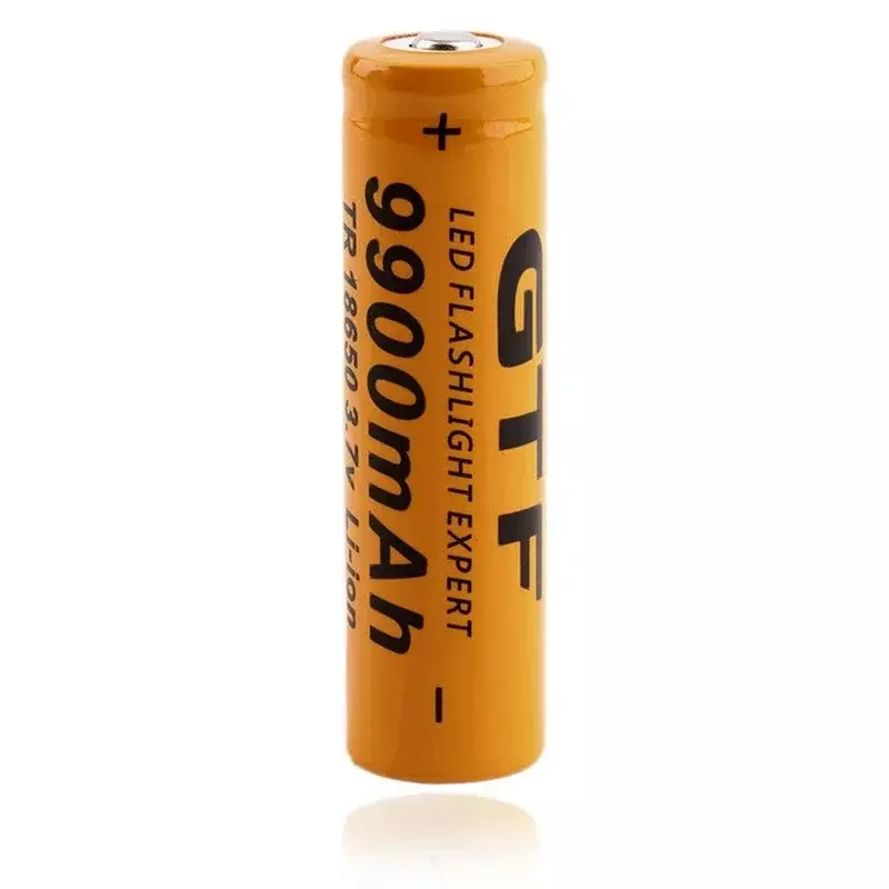 Recarregável Lithium-ion Battery, Lanterna LED Shaaver, Alta Qualidade, 18650, 3.7V, 9900MAH, Novo Tipo, Frete Grátis