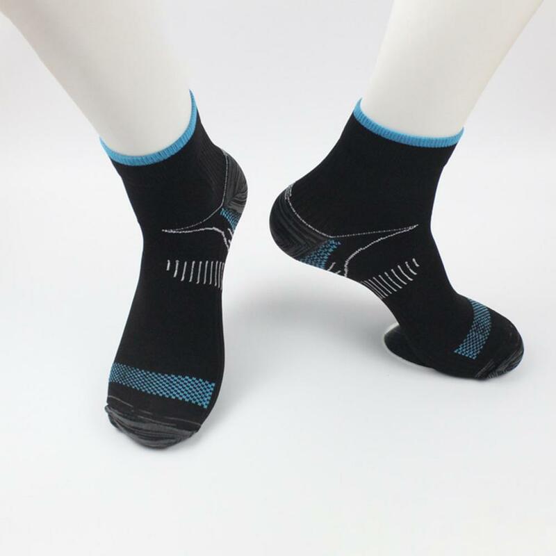 Антибактериальные компрессионные носки для взрослых с превосходной поддержкой свода стопы для бега