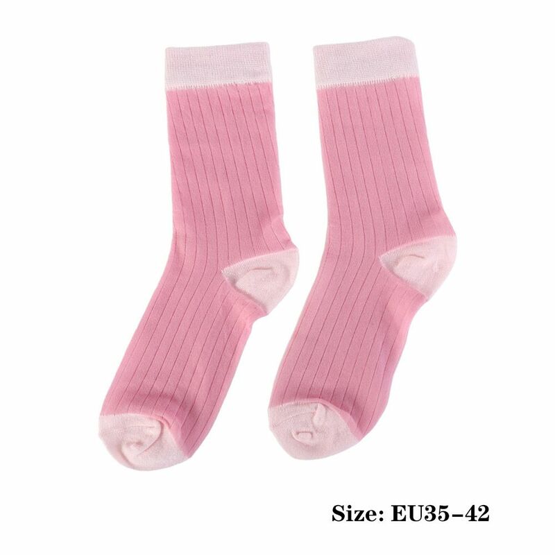Deodorant Thin Refreshing Wearproof Skateboard Elastic Harajuku Women Socks Korean Style Socks Y2K Bicolor Hosiery Stripe Socks