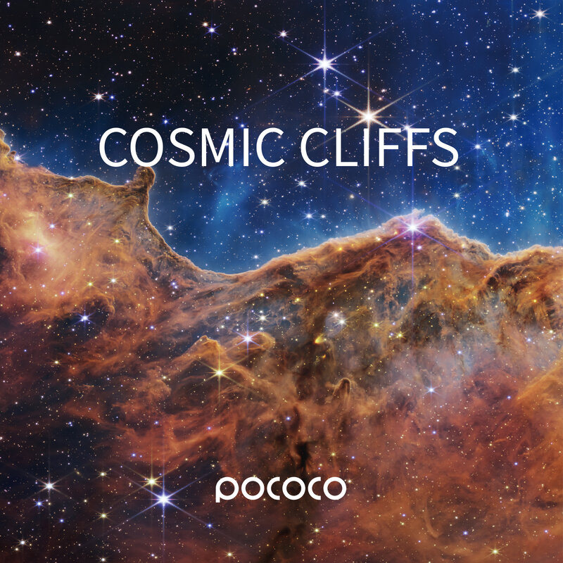 Disco fijo de estrella y nebulosa para proyector POCOCO Galaxy, Ultra HD 5k, 6 piezas (sin proyector)