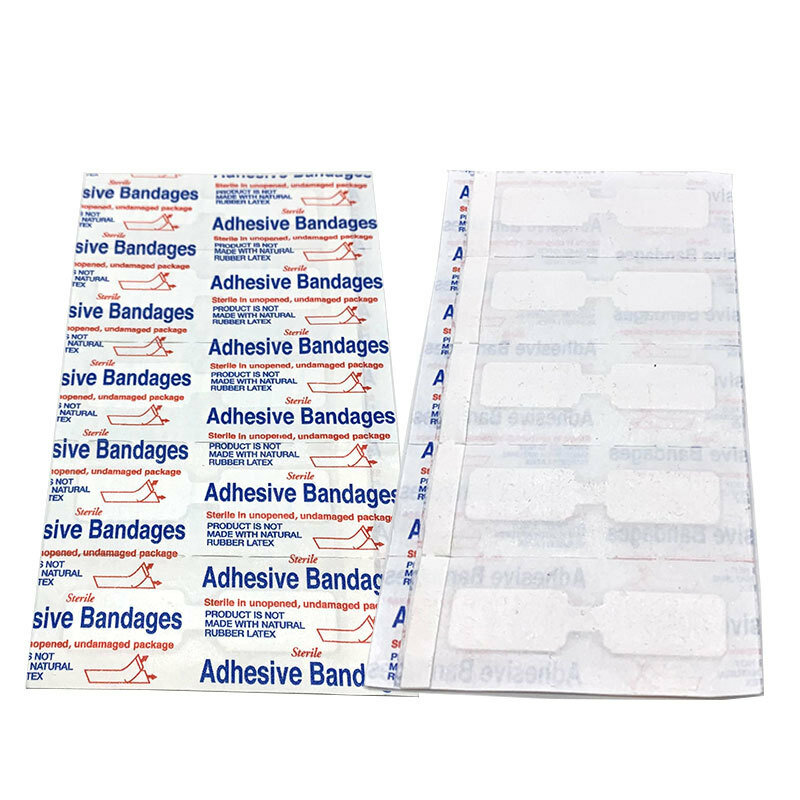20 pçs/lote Seam Fita Livre Borboleta Bandagem Adesiva Fechamento Da Ferida Cura Hemostasia Kit Suprimentos Médicos de Emergência Woundplast