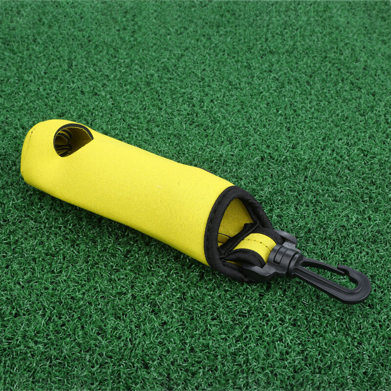 Neopreen 1 Pc Draagbare Mini Compact Golfbal Zak Golf Tee Houder Storage Case Carry Pouch Kleine Taille Tas Voor training/Praktijk
