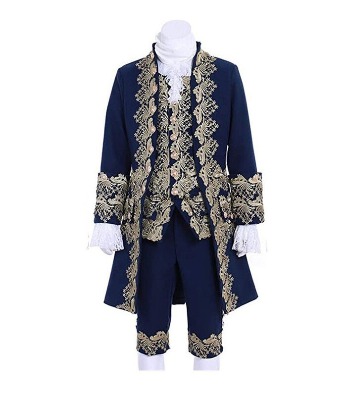 Kostum Cosplay populer kostum istana abad pertengahan sulaman renda bangsawan panggung Drama sekolah kostum Cosplay