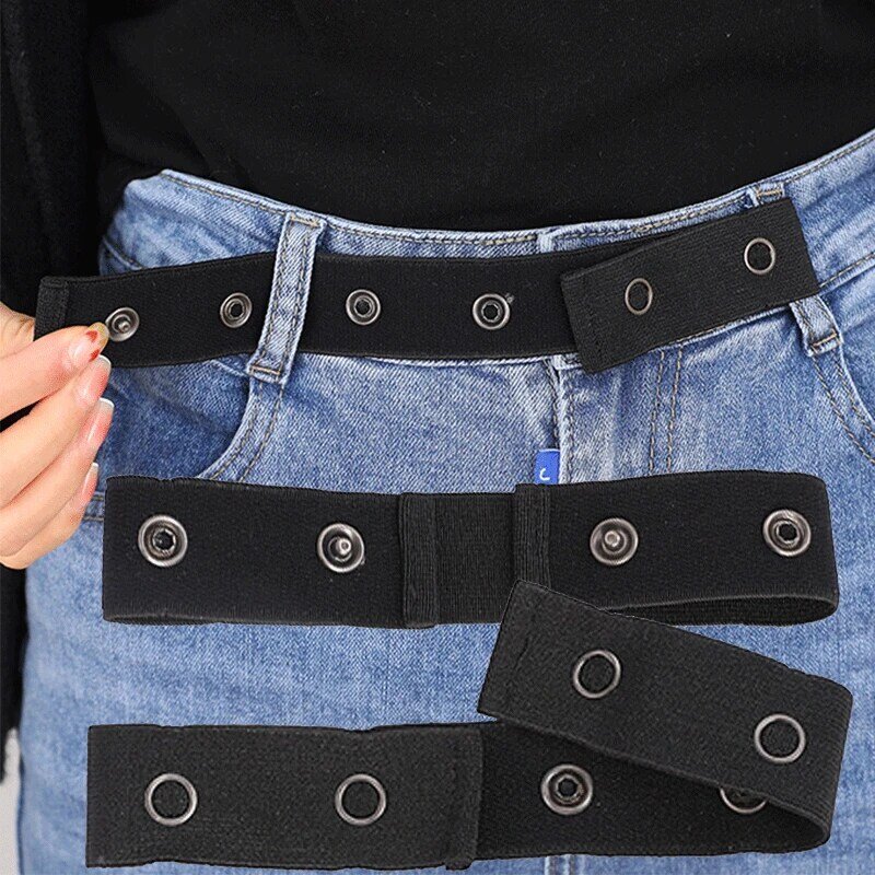 Extensor de cintura elástico ajustable para mujer, ropa para embarazadas, pantalones de maternidad, cinturón de pretina, 1 piezas