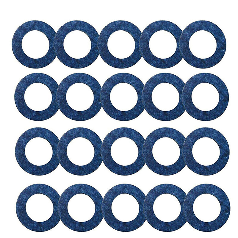 20pcs Car Oil Drain Plug Crush Washer Gaskets 90430-12031 For Camry 1989-2016 Oil Drain Plug Gasket Auto Accessories