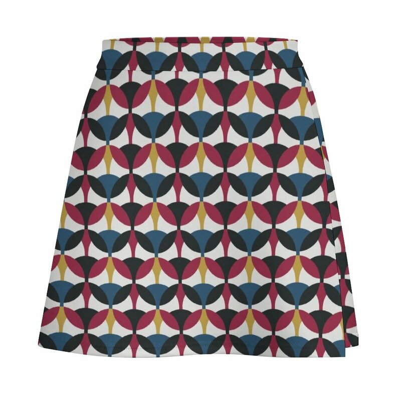 Geometric Shape Infinite Seamless Pattern Great For Dresses and more Mini Skirt Short women′s skirts summer dress women 2023
