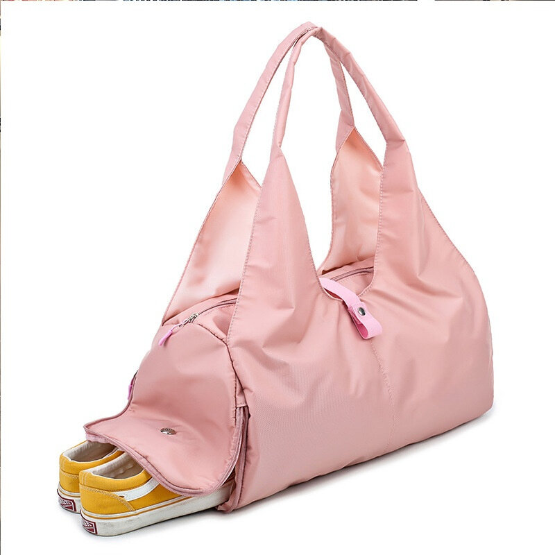 알 요가 피트니스 가방, 여행 보관 가방, 숄더백, 대용량 접이식 다기능 핸드백