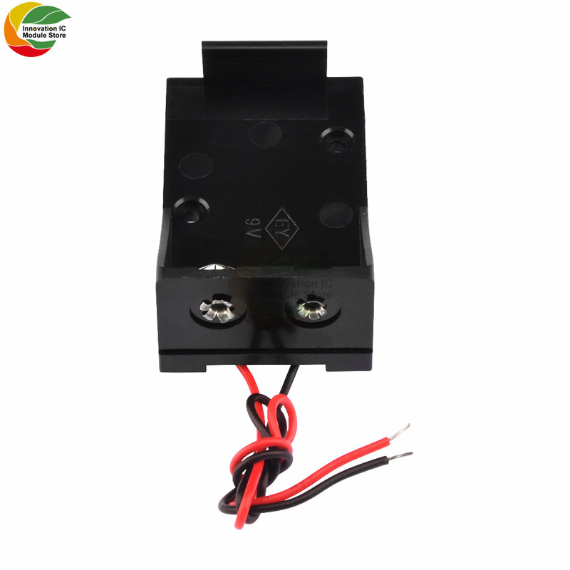 9V Battery Clip Holder 9V Battery Case Box With Wire Leads DIY
