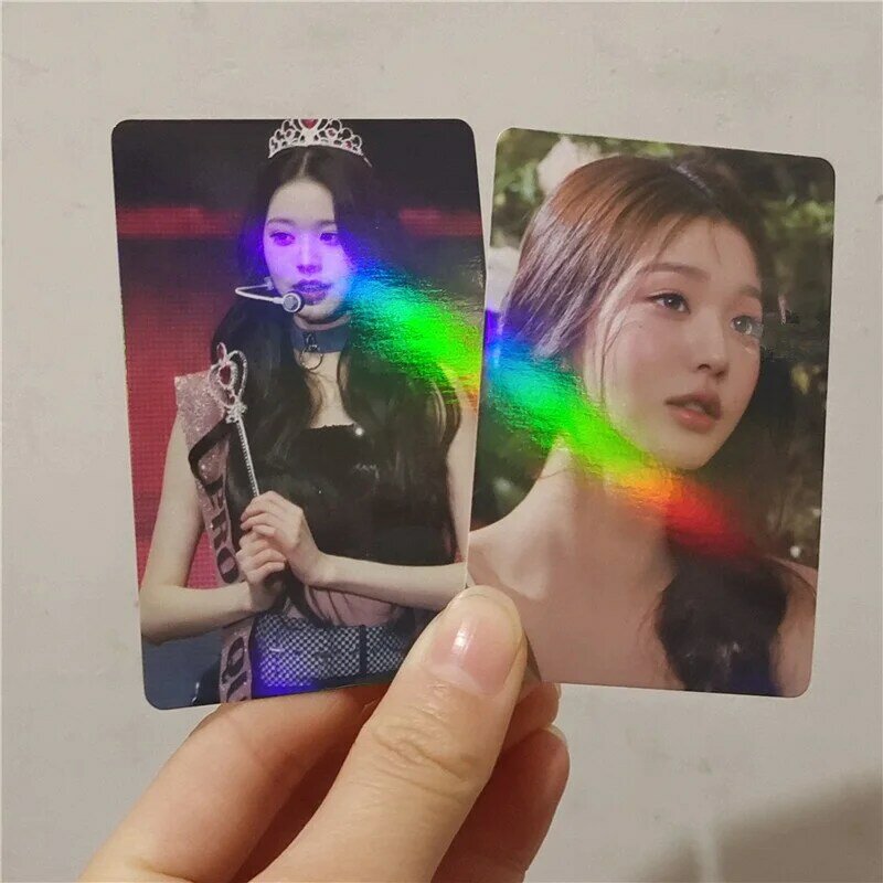 KPOP 50 pz/set ILLIT nuovo Album Super Real Me cartolina foto Card Laser Card LOMO Card Gift Collector Card WONHEE IROHA YUNAH