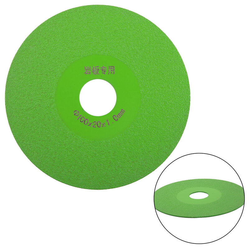 Tile Cutting Disc Diamond Marble Saw Blade Ceramic Glass Jade Brazing Grinding Wheel For Angle Grinder Rotary Tools100×20×1mm