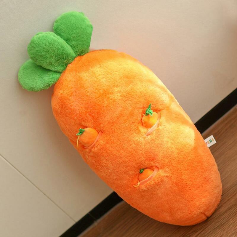 Create Atmosphere PP Cotton 3D Stretchy Couch Carrot Stuffed Doll Ornament Household Supplies