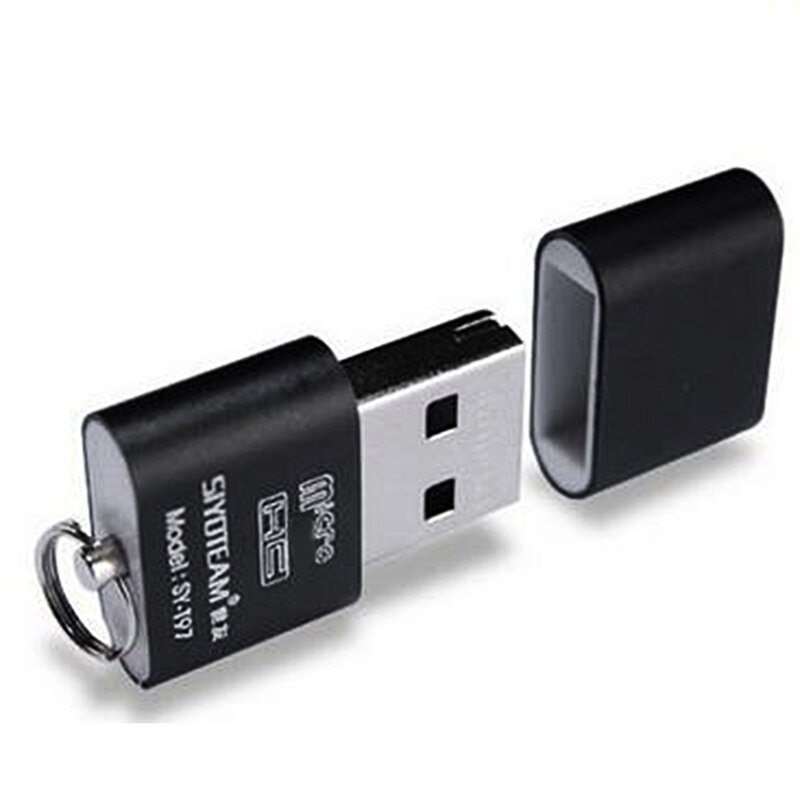 Micro Micro-Lost Lecteur de cartes en métal, Plug and Play, Accessoires pratiques portables, Haute vitesse, Mini, observateur, USB 2.0
