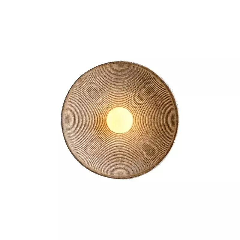 Светодиодный настенный ретро-светильник, лампа для гостиной, спальни, прикроватного столика, коридора, настенное домашнее декоративное освещение Wabi Sabi, комнатное освещение, настенный светильник