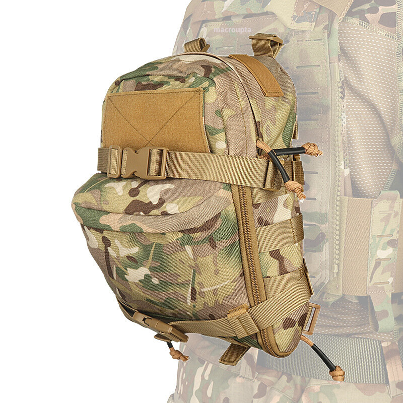 Уличный тактический рюкзак с гидратацией, нейлоновый легкий Водонепроницаемый рюкзак с системой «Молле», миниатюрная сумка для повседневного использования, Охотничий Тактический Жилет для кемпинга, рюкзак