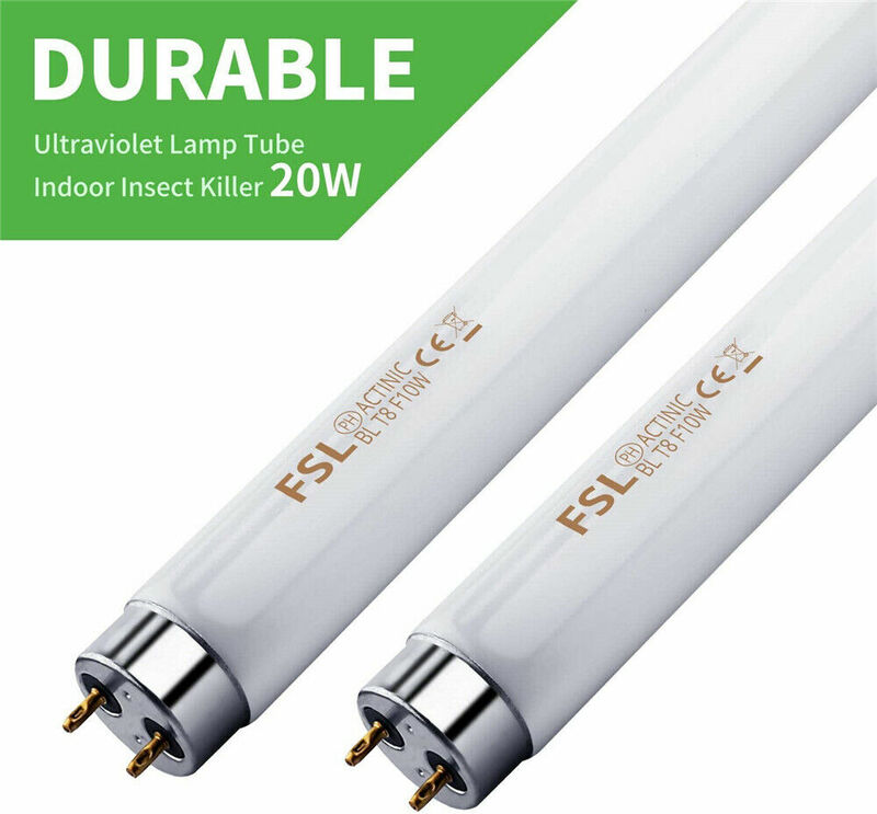 Lampe UV anti-moustiques 10W, ampoule de rechange 20W