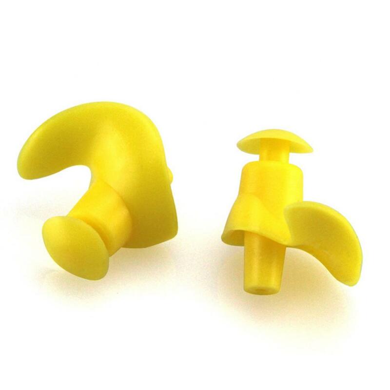 Dropshipping!!Profession Silicone Swimming Ear Plugs Shower Beach Waterproof Ear Protector