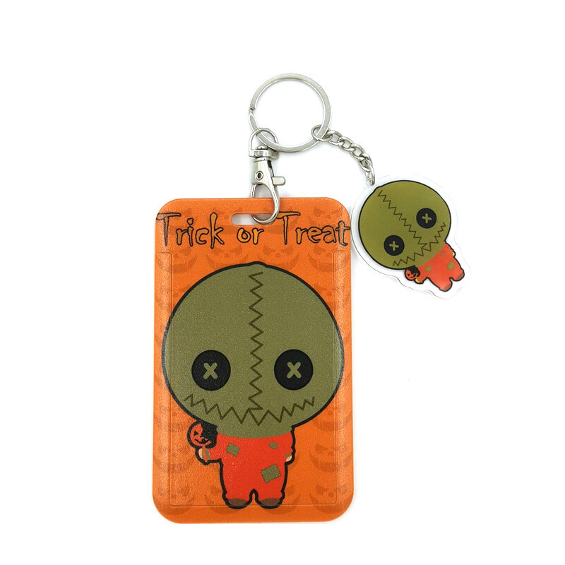 Porte-clés avec pendentif en forme d'animal pour femme, en acrylique, joli cadeau pour ami, Halloween