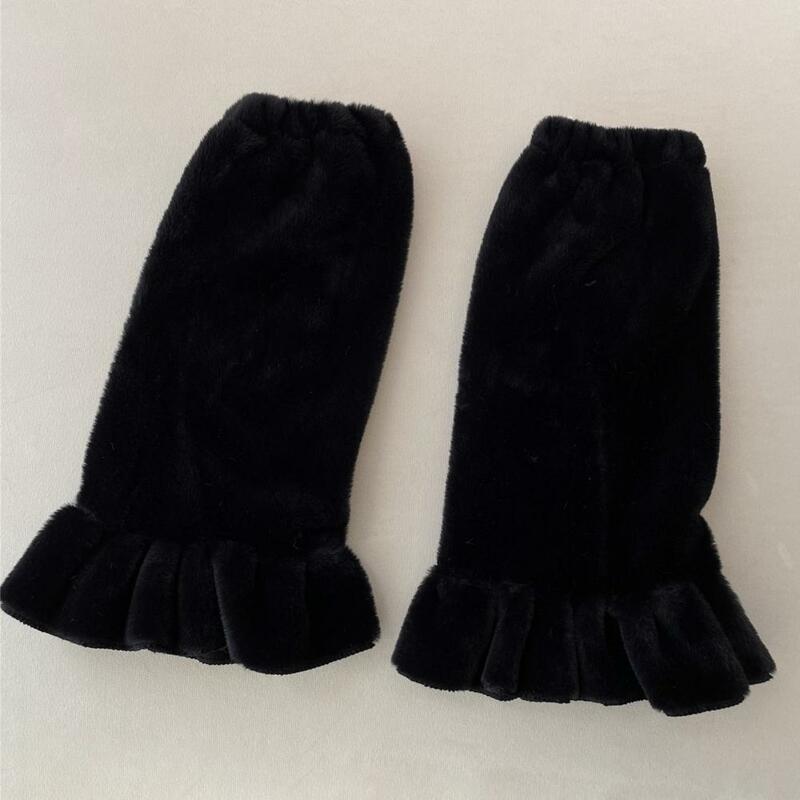 Женские манжеты, Длинные теплые японские носки в стиле Харадзюку JK Lolita, зимние длинные носки в стиле бохо