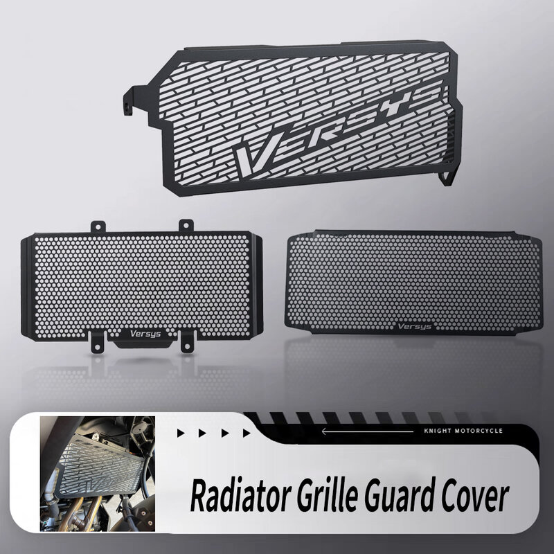 Protetor do radiador para Kawasaki Versys 650, capa da grade, Versys650, 2008, 2009, 2010, 2011, 2012, 2013, 2014, 2015, 2016, 2017, 2018, 2019-2024