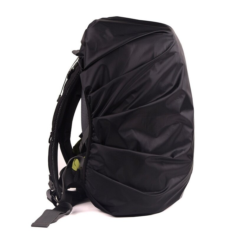 Wasserdichte Abdeckung für Outdoor-Tasche mit Nachtlicht Sicherheit reflektierende Band Sporttasche Abdeckung Radfahren Camping Packt asche Zubehör