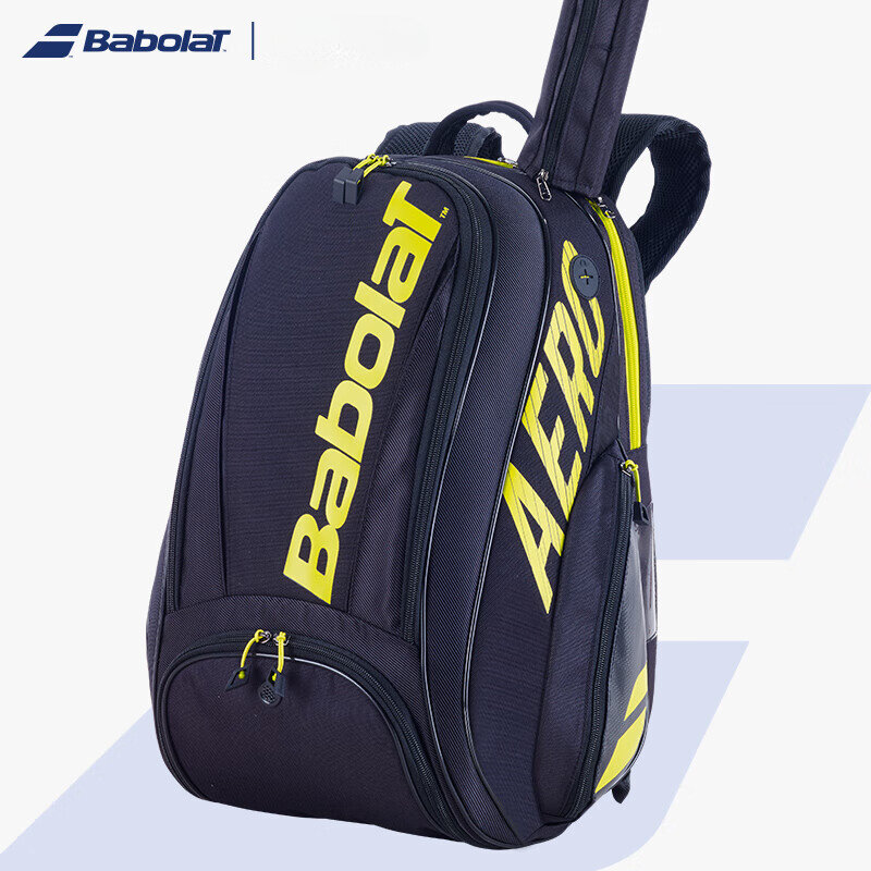 Babolat-テニスラケットとスクォッシュバックパック、2つのラケット、デムブルドン、バドミントンパデルラケット、オリジナル