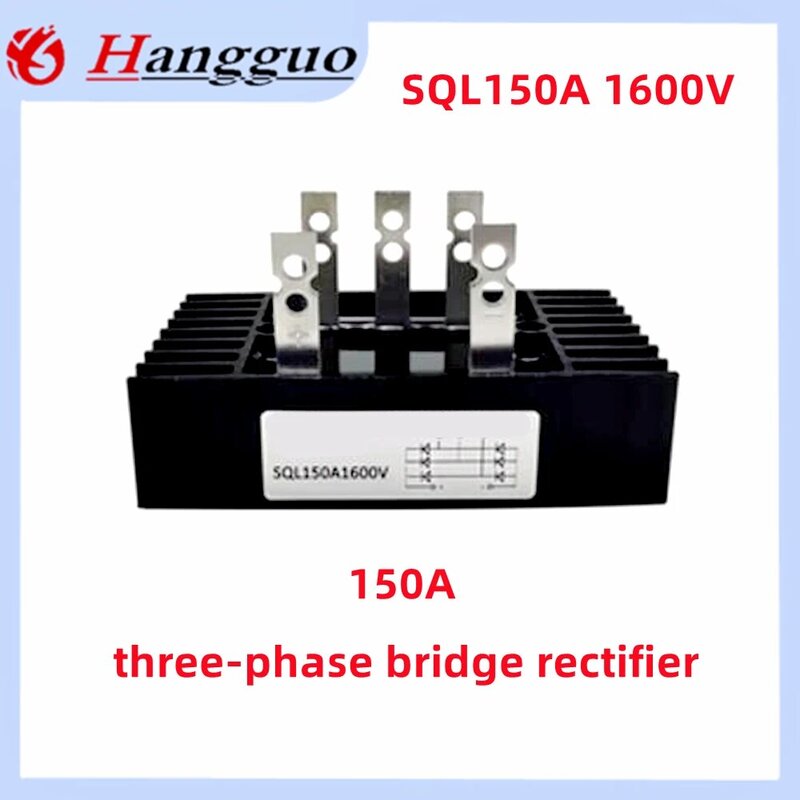 SQL100A 1200V module sqsql40a SQL60A SQL80A SQL100A 150A modul penyearah jembatan tiga fase 1000V 1200V 1600V