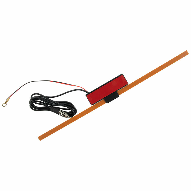 Mount Adhesive FM Radio Antenna Antenna 12V 75O Amplify FM Signals Most Vehicle Truck Brand New And High Quality