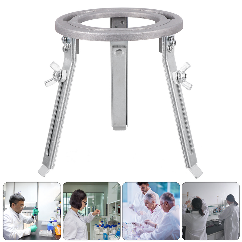 Adjustable Laboratory Tripod Alcohol Lamp Holder Heating Support Stand