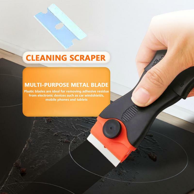 Glass Scraper For Car Glue Scraper Remover Tool Floor Seam Cleaning Tools Fish Tank Windshield Outdoor Advertising Scraping Tool
